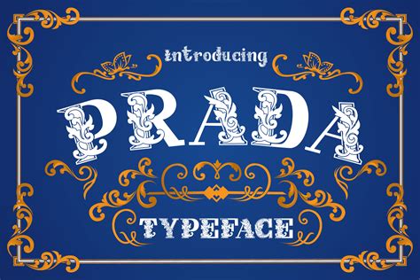 what is prada font